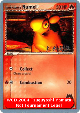 Team Magma's Numel  (WCD04 MA 64)