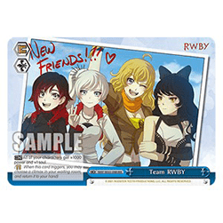 Team RWBY (V.2 - Triple Rare)