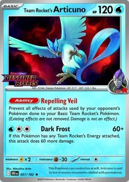 Team Rocket's Articuno  (xDRI 051)