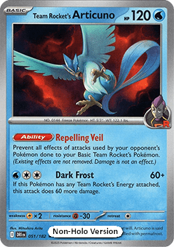 Team Rocket's Articuno  (xDRI 051)