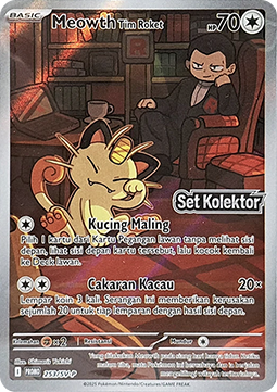 Team Rocket's Meowth  (SV-P/ID 253)