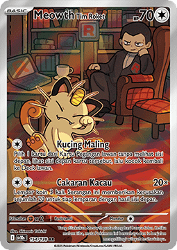 Team Rocket's Meowth  (SV10s 154)
