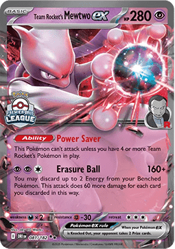 Team Rocket's Mewtwo ex  (SEA DRI 081)