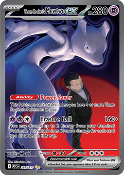 Team Rocket's Mewtwo ex  (ASC 281)