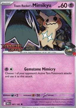 Team Rocket's Mimikyu  (xDRI 087)