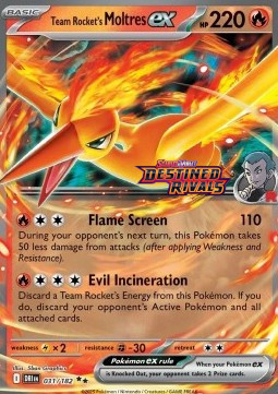 Team Rocket's Moltres ex  (xDRI 031)