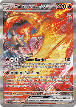 Team Rocket's Moltres ex  (SV10s 175)