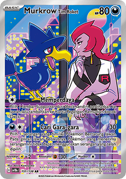 Team Rocket's Murkrow  (SV10s 151)
