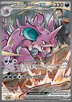 Team Rocket's Nidoking ex  (DRI 233)
