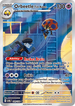 Team Rocket's Orbeetle  (SV10s 149)