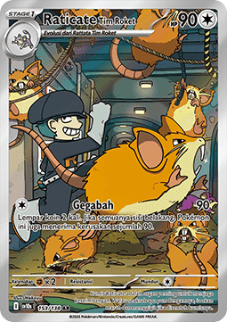 Team Rocket's Raticate  (SV10s 153)