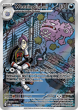 Team Rocket's Weezing  (SV10s 150)