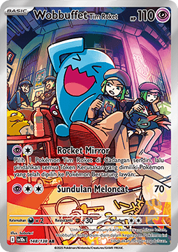 Team Rocket's Wobbuffet  (SV10s 148)