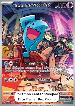 Team Rocket's Wobbuffet  (SVP 203)