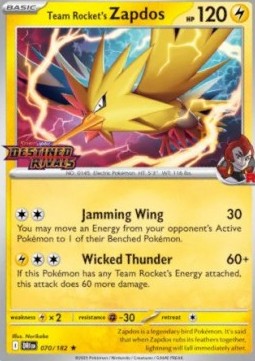 Team Rocket's Zapdos  (xDRI 070)