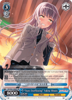 "Tears Overflowing" Yukina Minato (V.2 - Super Rare)