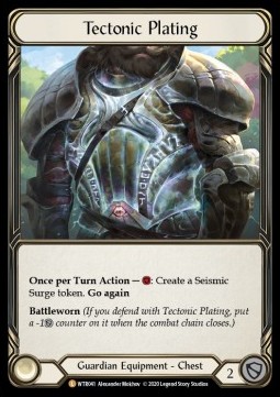 Tectonic Plating (Rainbow Foil)