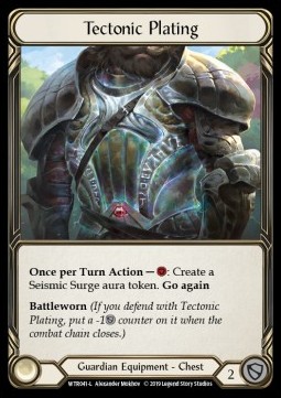 Tectonic Plating (Cold Foil)