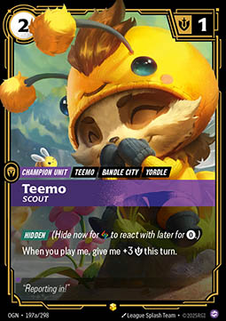Teemo, Scout (V.2 - Showcase)