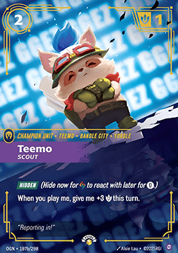 Teemo, Scout (V.2 - Showcase)