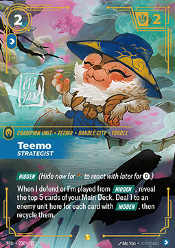 Teemo, Strategist (V.2 - Signed Showcase)