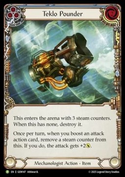 Teklo Pounder (Cold Foil)