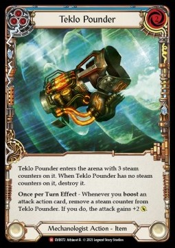 Teklo Pounder (Rainbow Foil)