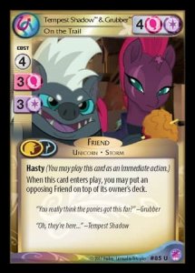 Tempest Shadow & Grubber *On the Trail*