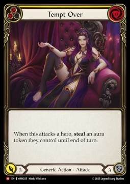 Tempt Over (Rainbow Foil)