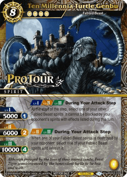 Ten Millennia Turtle Genbu (V.1 - X Rare)