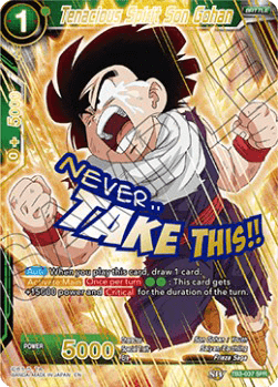 Tenacious Spirit Son Gohan (V.2 - Special Rare)