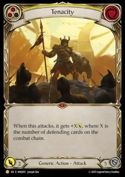 Tenacity (Cold Foil)