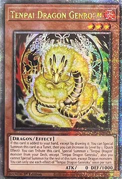 Tenpai Dragon Genroku (V.2 - Quarter Century Secret Rare)