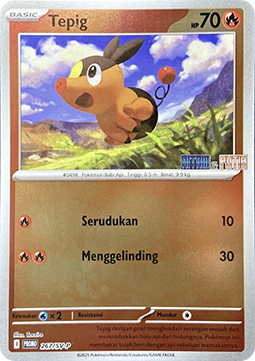 Tepig  (SV-P/ID 267)