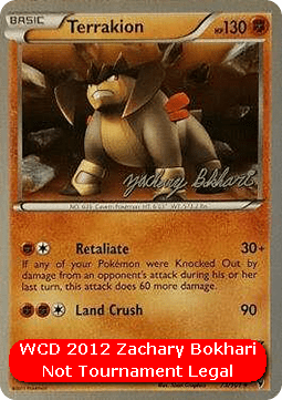 Terrakion  (WCD12 NVI 73)