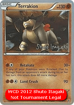 Terrakion  (WCD12 NVI 73)