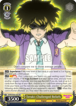 Teruki: Challenged Beliefs (V.1 - Double Rare)