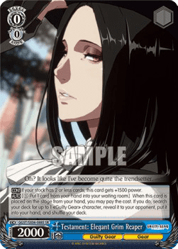 Testament: Elegant Grim Reaper (V.2 - Super Rare)