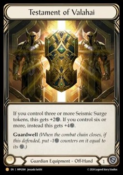 Testament of Valahai (Rainbow Foil)