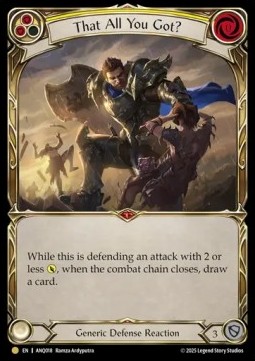 That All You Got? (Cold Foil)