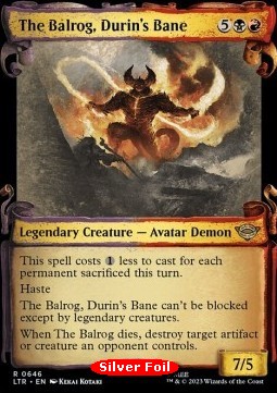 The Balrog, Durin's Bane (V.2)
