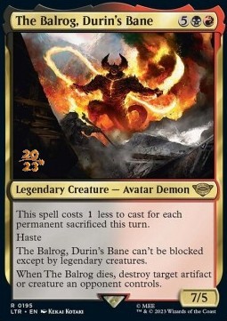 The Balrog, Durin's Bane
