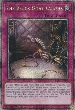 The Black Goat Laughs (V.2 - Quarter Century Secret Rare)