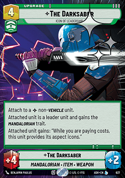 The Darksaber, Icon of Leadership (V.2)