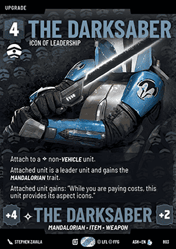 The Darksaber, Icon of Leadership (V.3)