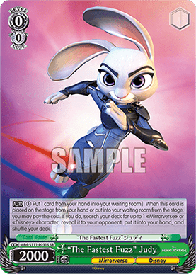 “The Fastest Fuzz” Judy (V.2 - Super Rare)