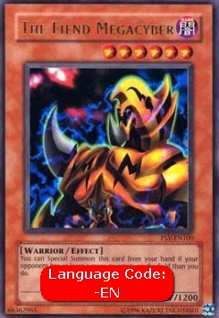 The Fiend Megacyber (V.3 - Ultra Rare)