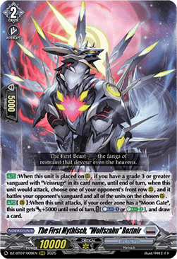 The First Mythisch, "Wolfszahn" Roztnir [D-Format] (V.1 - Triple Rare)