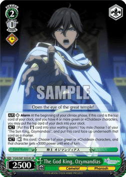 The God King, Ozymandias (V.2 - Super Rare)
