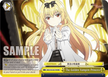 The Golden Vampire Princess (V.2 - Triple Rare)